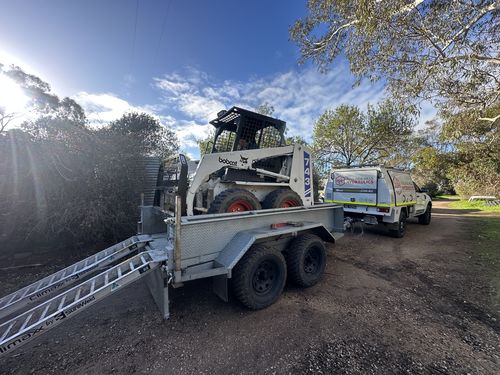 Recent hydraulic service work